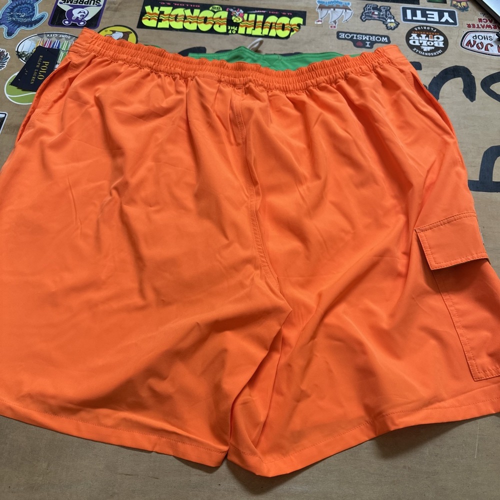 Polo Big & Tall Orange Swim Board Shorts Size 3LT NWT MSRP $79 - Picture 5 of 5